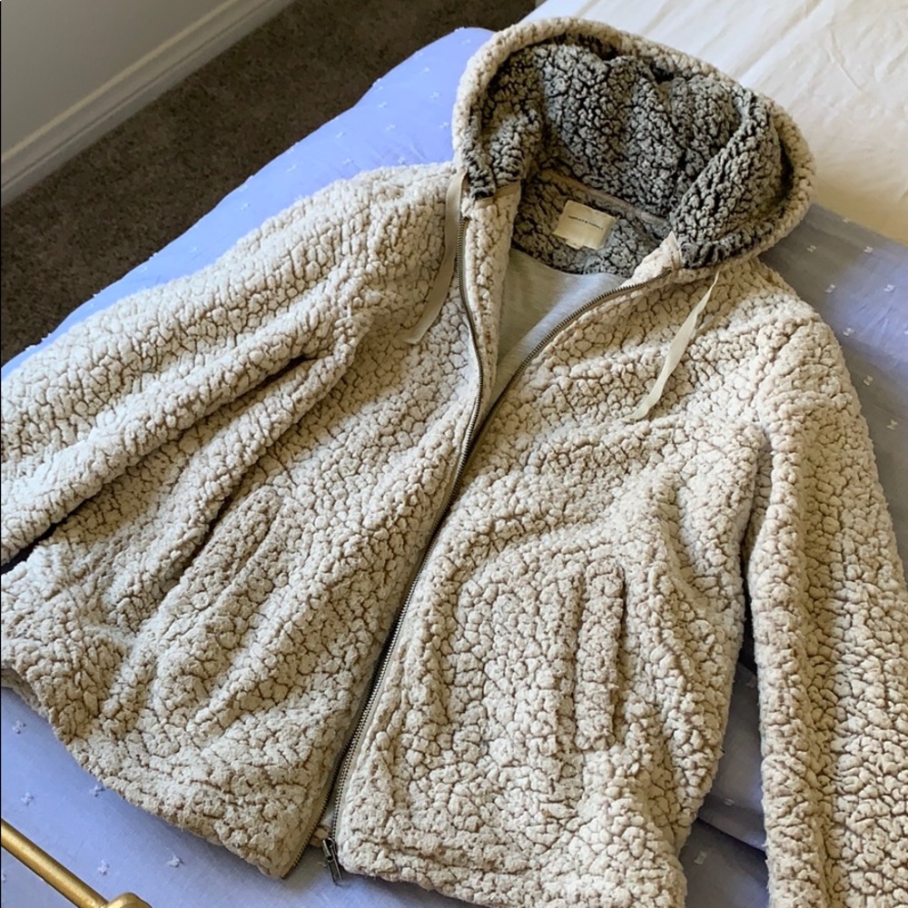 thread & supply zippy up Teddy bear Wubby Jacket